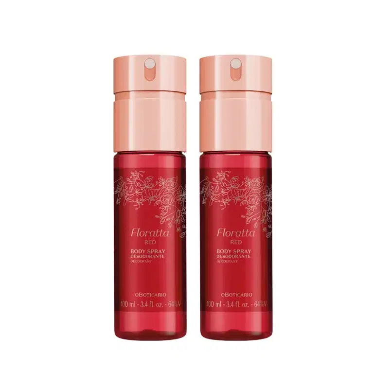 Kit Floratta Red o Boticário Splashes (2 Unidades)