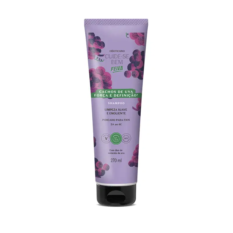 Kit Cuide-se Bem o Boticário Cachos de Uva Super (3 Produtos)