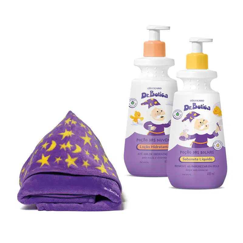 Kit Dr. Botica o Boticário Poções + Roupão (3 Produtos)