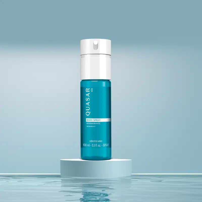 Quasar Ice o Boticário - Body Spray Desodorante 100ml