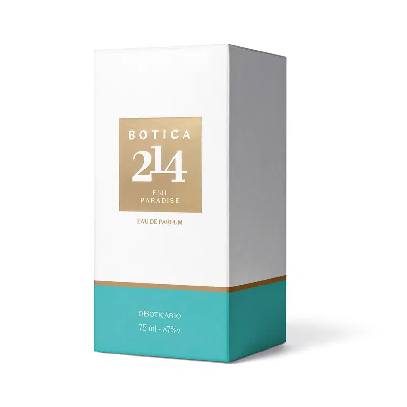 Botica 214 Fiji Paradise o Boticário - Eau de Parfum Feminino 75ml