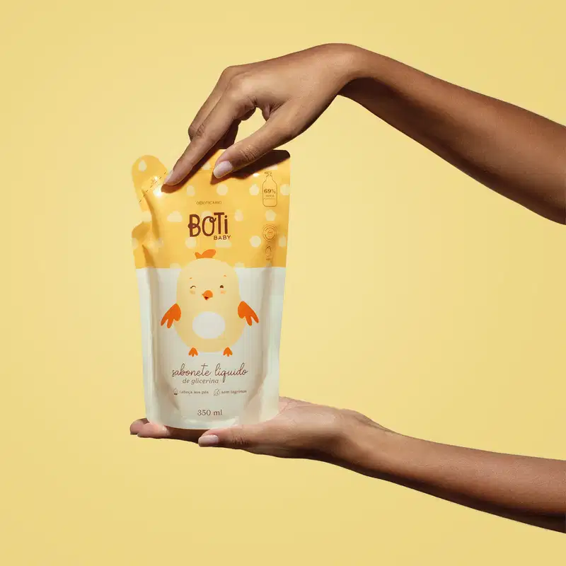 Boti Baby o Boticário Glicerina Refil - Sabonete Líquido 350ml