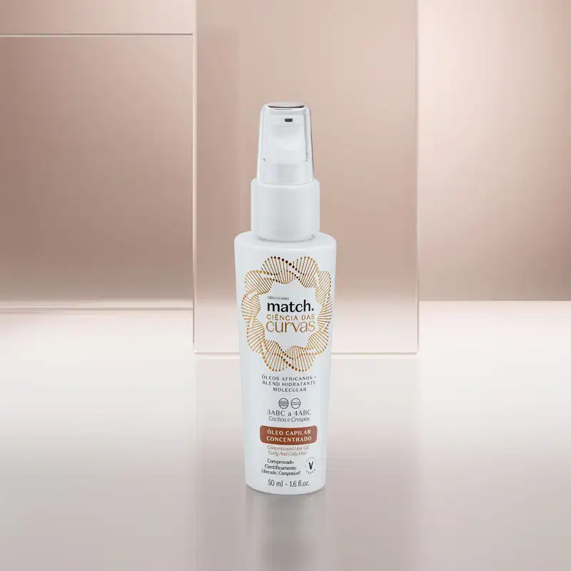 Óleo Capilar Concentrado Match Ciência das Curvas 50ml