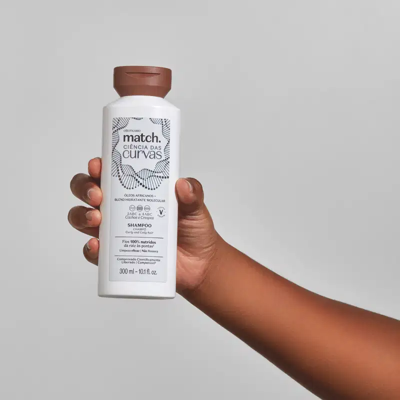 Match o Boticário Ciência das Curvas - Shampoo 300ml