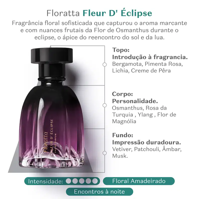 Floratta Fleur d' Éclipse Eau De Parfum 75ml | O Boticário