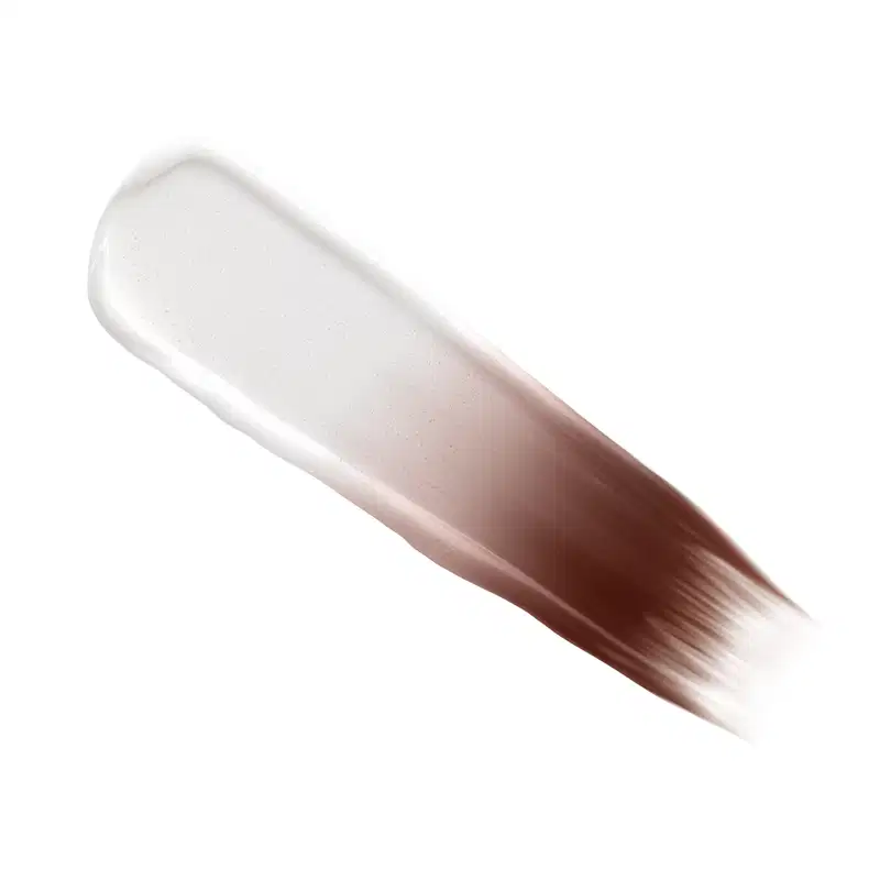 o BB Cream Multiprotetor FPS 40 da marca Make B. Sense na cor 4 inicialmente tem uma textura cremosa e branca e, à medida que ele se espalha na pele, vai adquirindo a tonalidade do seu rosto.