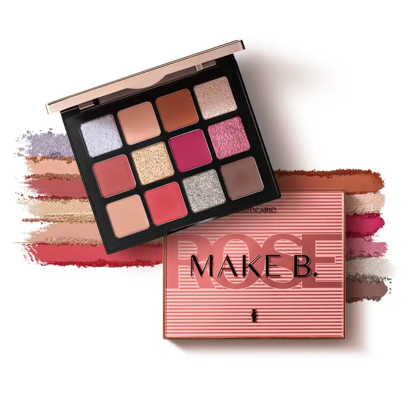 o Boticário Make B. Rose - Paleta de Sombras 14,4g