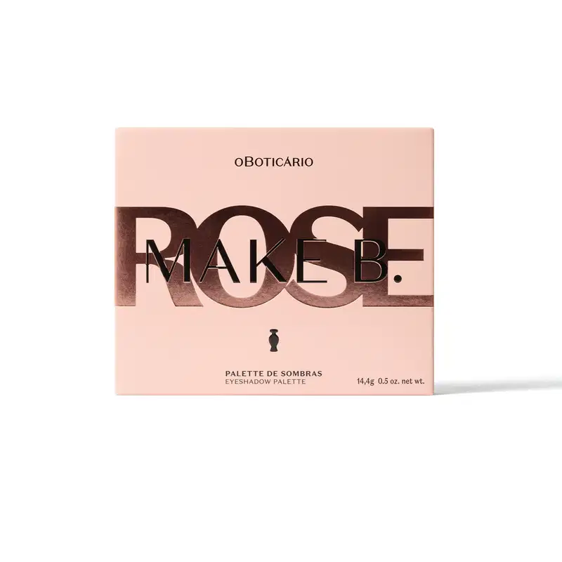 o Boticário Make B. Rose - Paleta de Sombras 14,4g