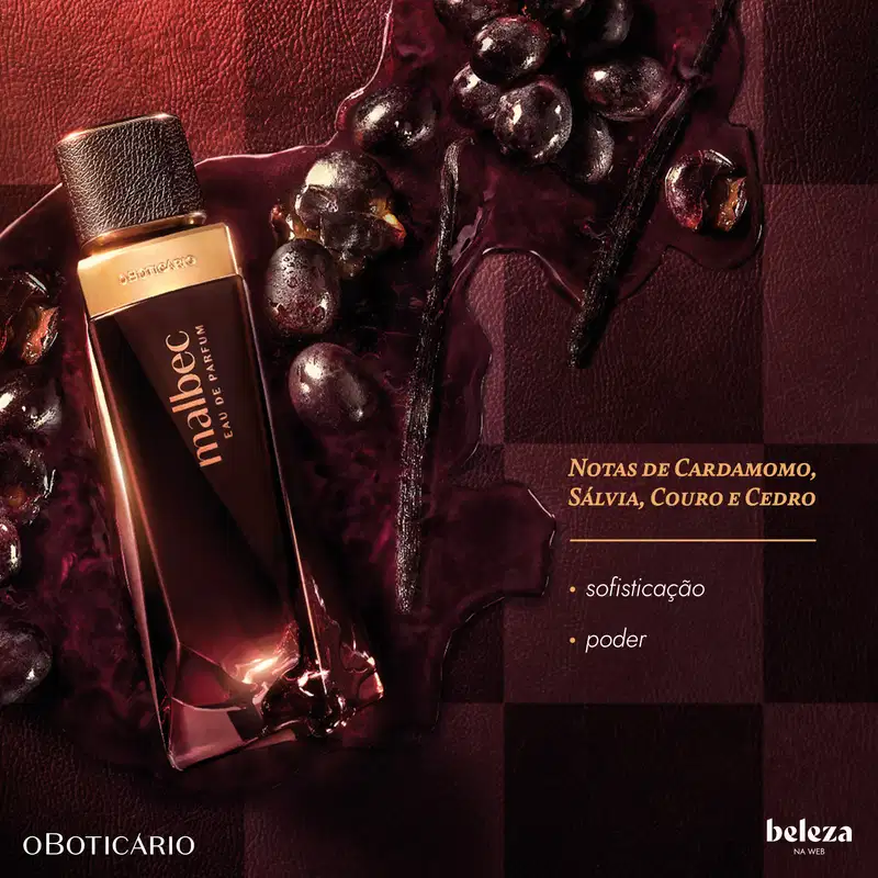 Malbec o Boticário - Eau De Parfum Masculino 90ml