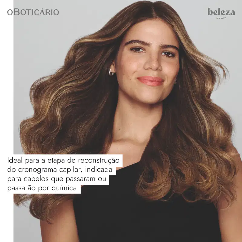 Match Science Pré e Pós-Química o Boticário - Máscara Capilar 250g