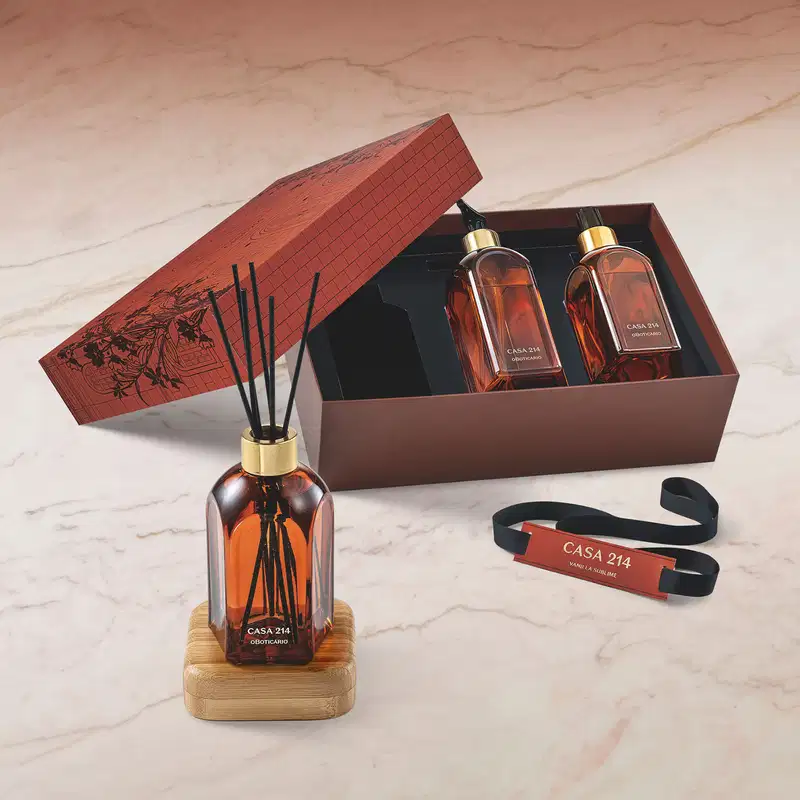 Kit Casa 214 Vanilla Sublime o Boticário Trio (3 Produtos)