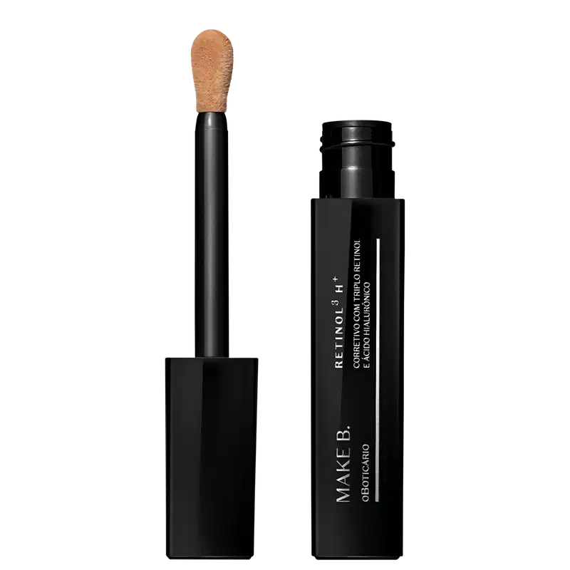 Make B. Retinol³ H+ o Boticário Cor 170Q - Corretivo Líquido 5,5ml