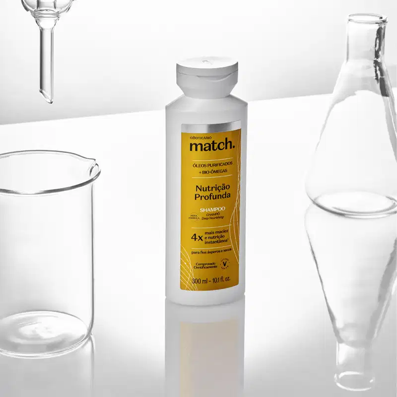 Shampoo Match Nutrição Profunda 300ml