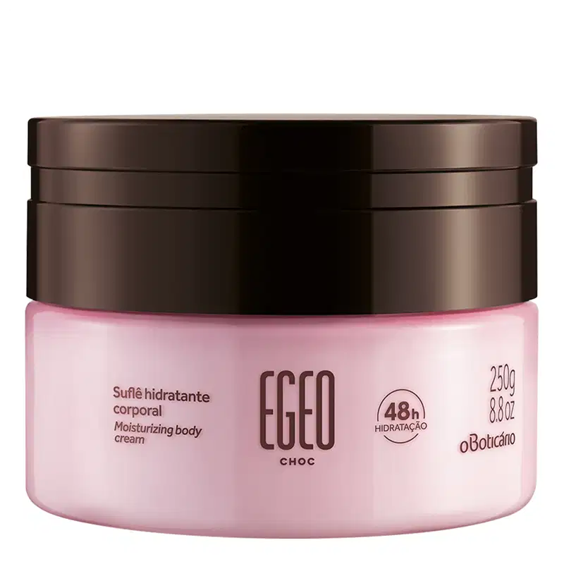 Suflê Hidratante Desodorante Corporal Egeo Choc, 250g