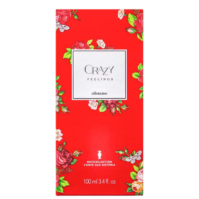 Boticollection Crazy Feelings o Boticário - Desodorante Colônia Feminino 100ml