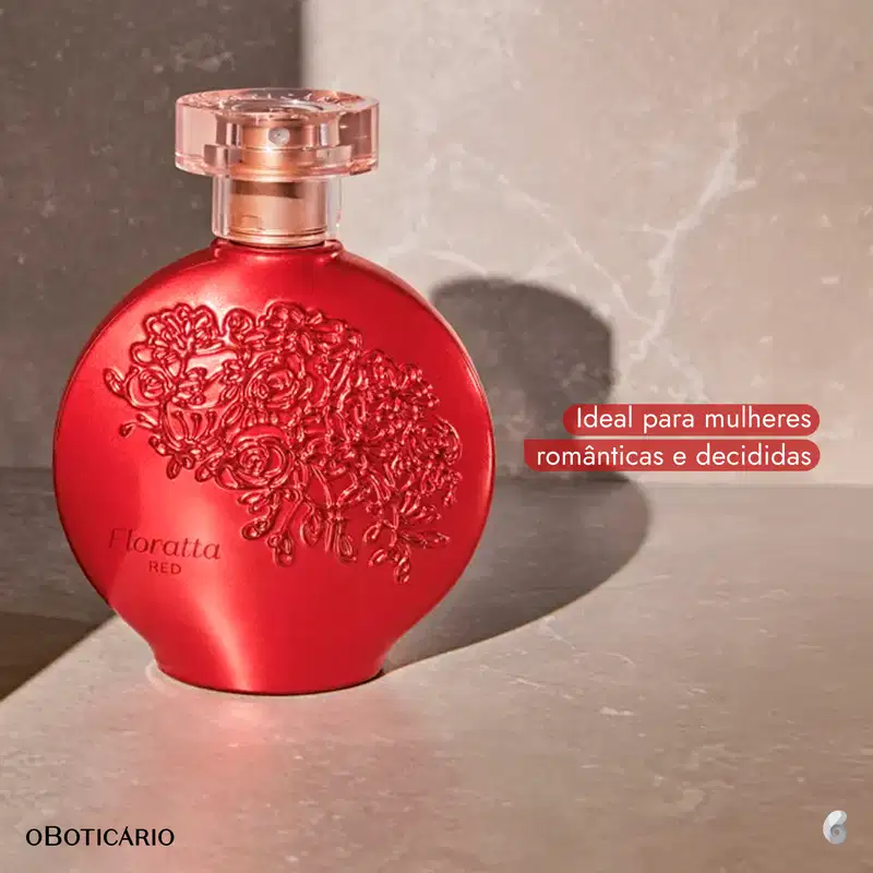 Floratta Red o Boticário - Desodorante Colônia Feminino 75ml
