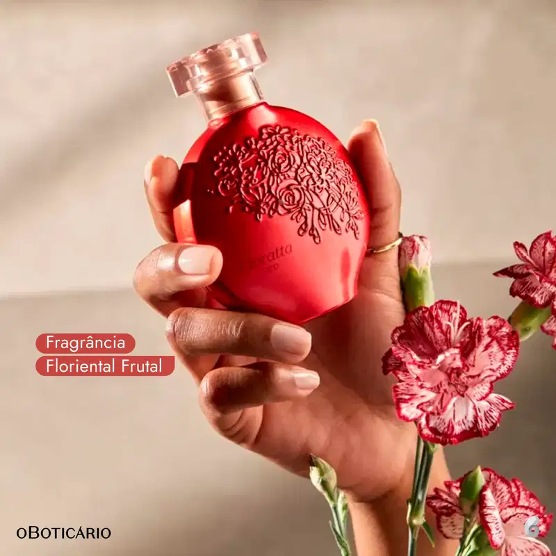 Floratta Red o Boticário - Desodorante Colônia Feminino 75ml
