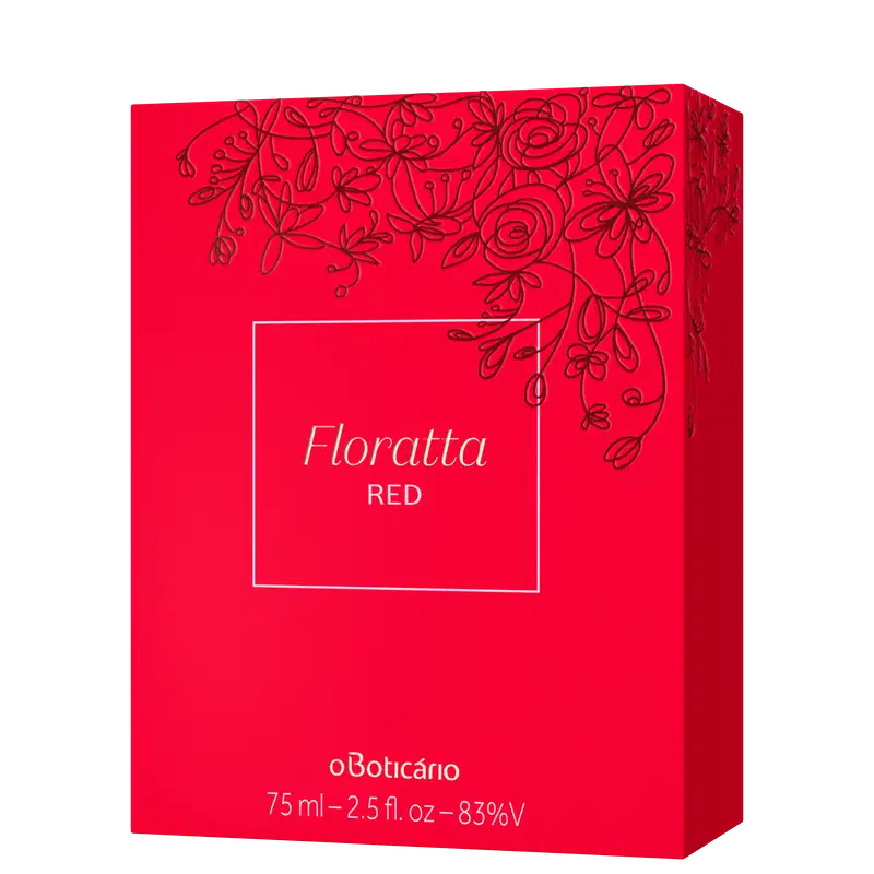 Floratta Red o Boticário - Desodorante Colônia Feminino 75ml