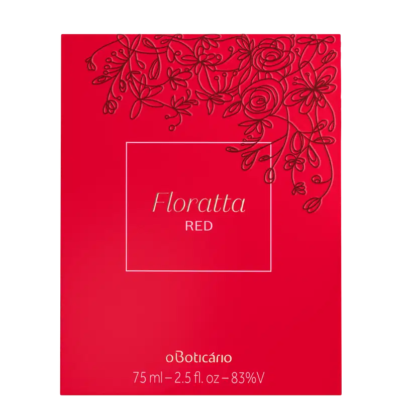 Floratta Red o Boticário - Desodorante Colônia Feminino 75ml
