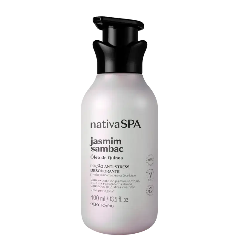 Nativa SPA Jasmim Sambac o Boticário - Loção Hidratante Desodorante Corporal 400ml