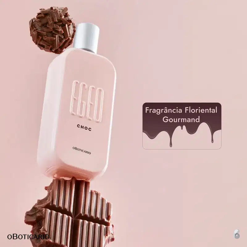 Egeo Choc Boticário - Desodorante Colônia Feminino 90ml