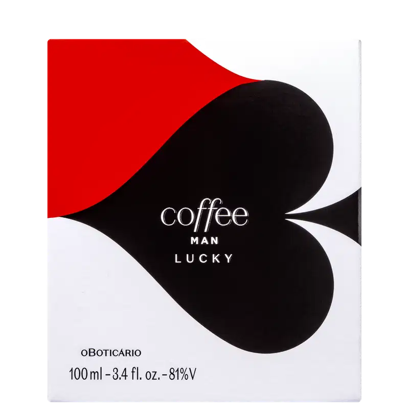Coffee Man Lucky o Boticário - Desodorante Colônia Masculino 100ml