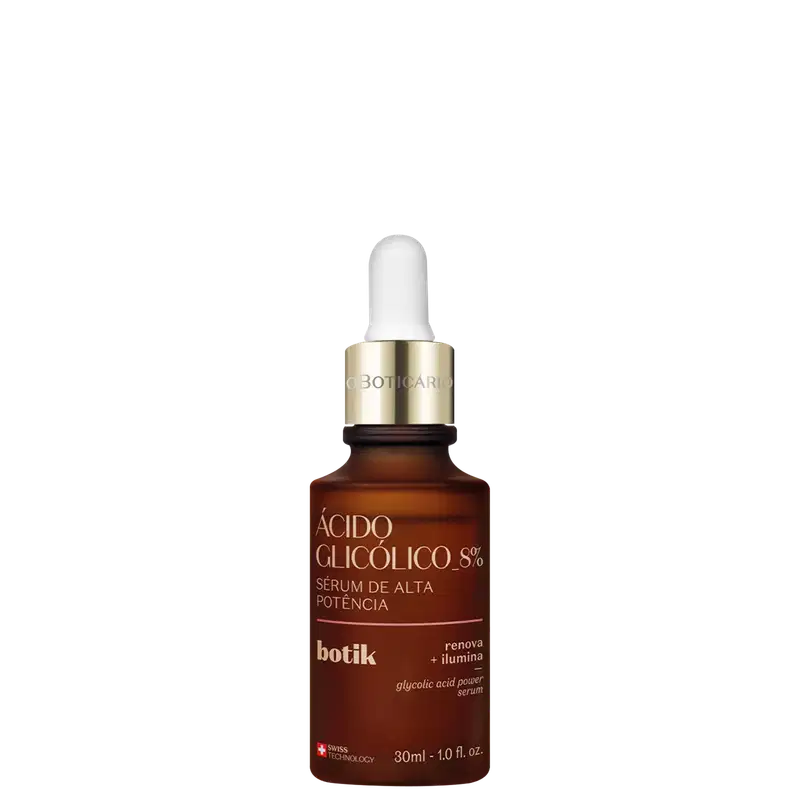 o Boticário Botik Ácido Glicólico 8% - Sérum Facial 30ml