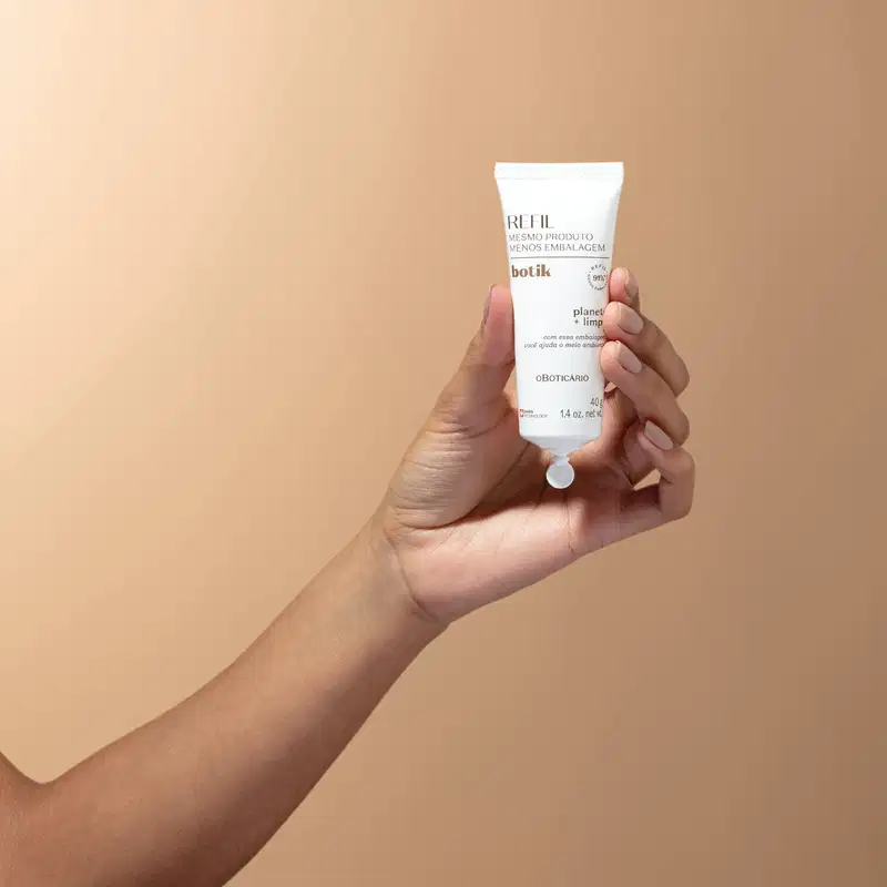 Refil Máscara Facial Reset Noturno Ácido Glicólico Botik 40g