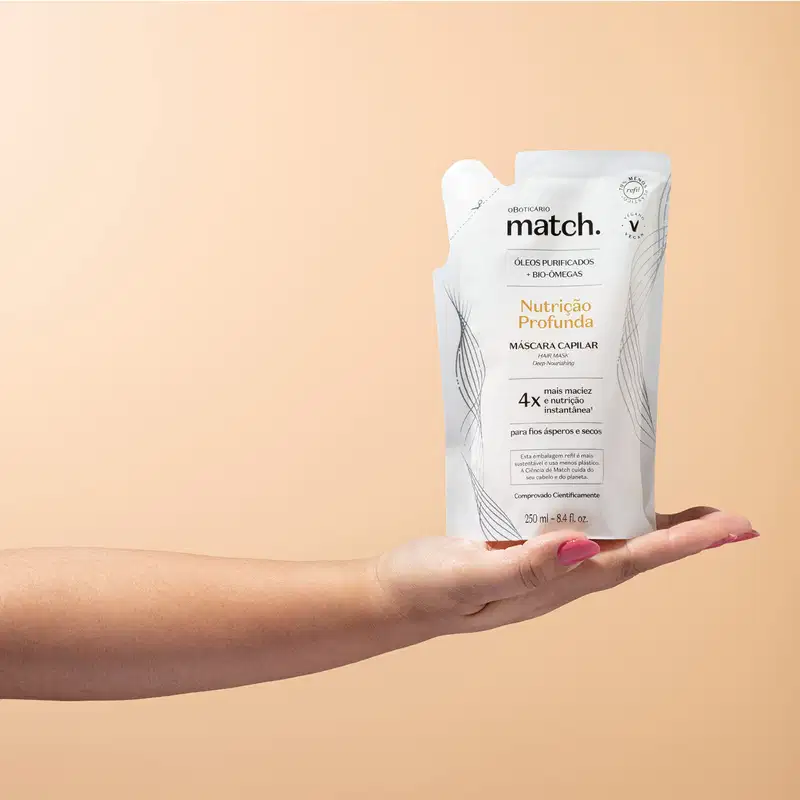 Refil Máscara Capilar Nutrição Profunda 250ml