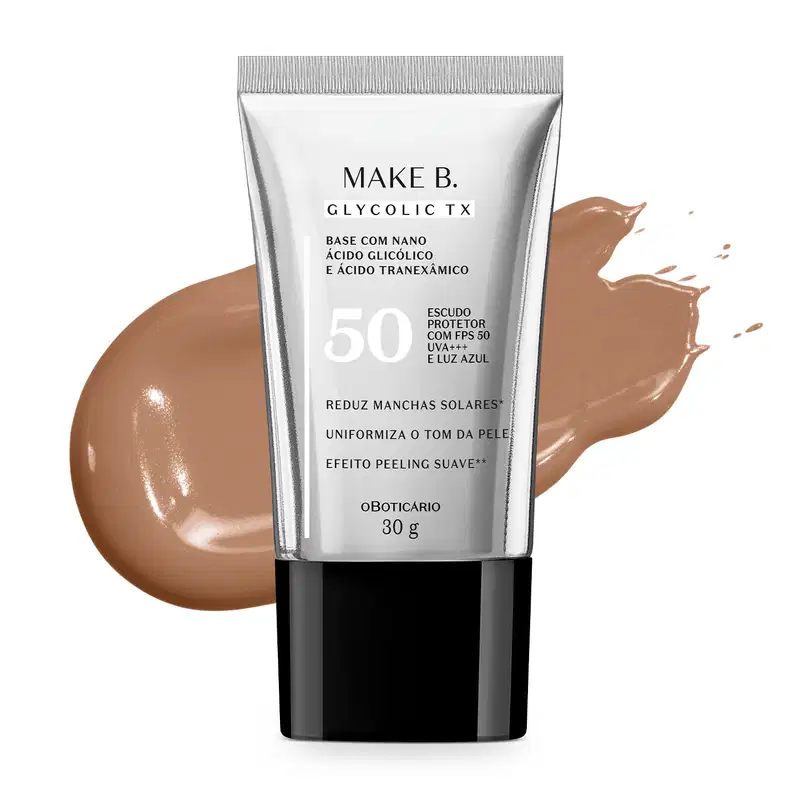 Base Líquida Make B. Glycolic TX  Cor 180 30g