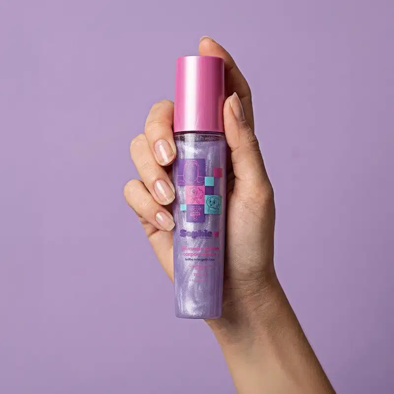 Shimmer Splash Corpo e Cabelo Sophie Toy Story 5 Brilho Intergaláctico 110ml