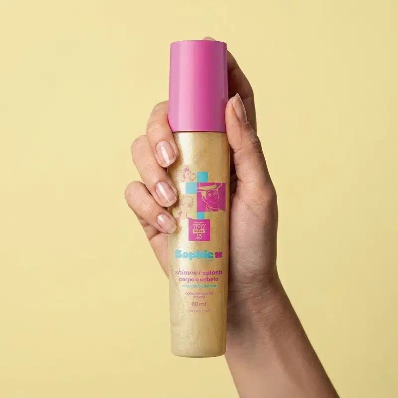 Shimmer Splash Corpo e Cabelo Sophie Toy Story 5 Amizade Iluminada 110ml
