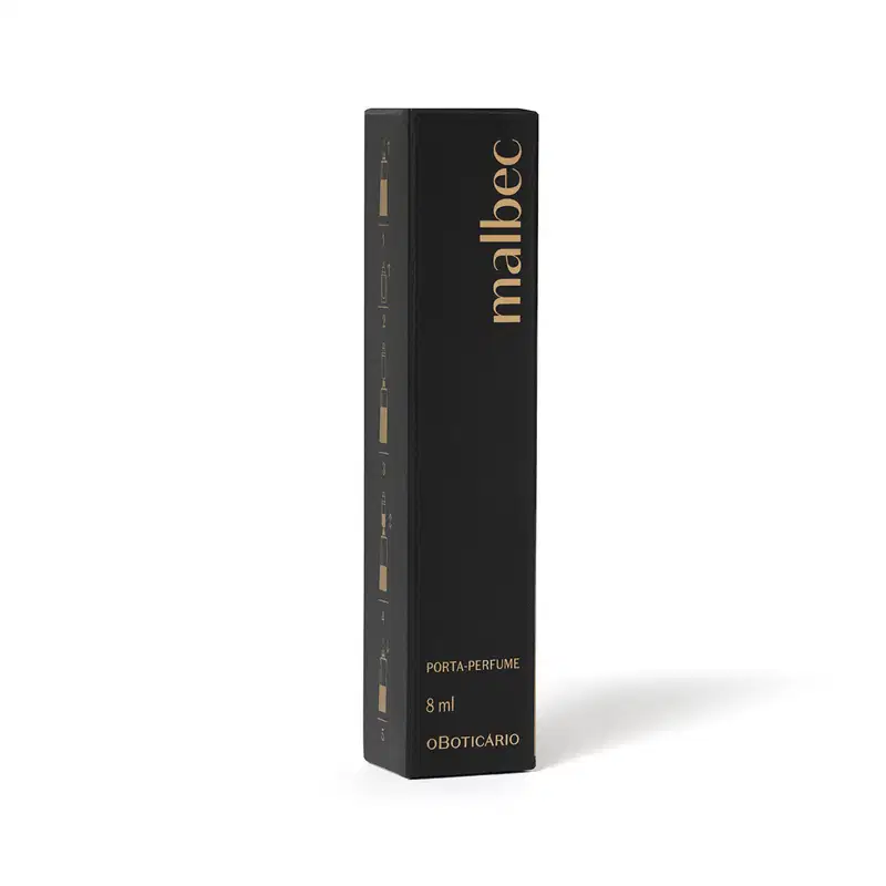 Porta-Perfume Preto O Boticário 5ml