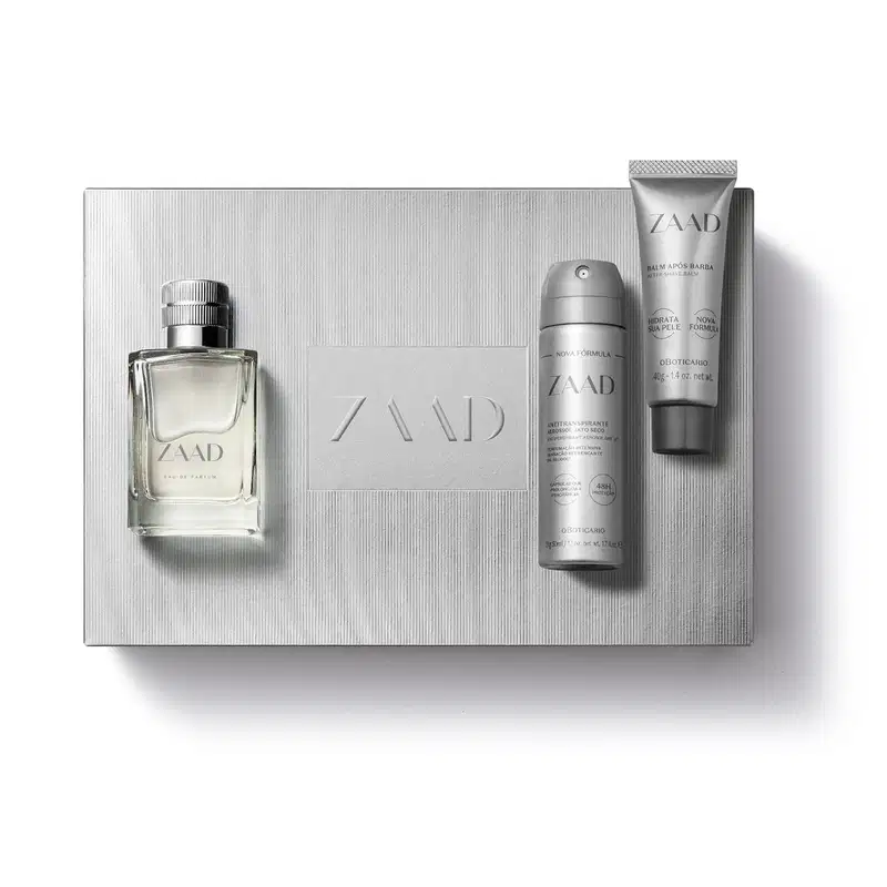 Conjunto Zaad Especial o Boticário (4 Produtos)