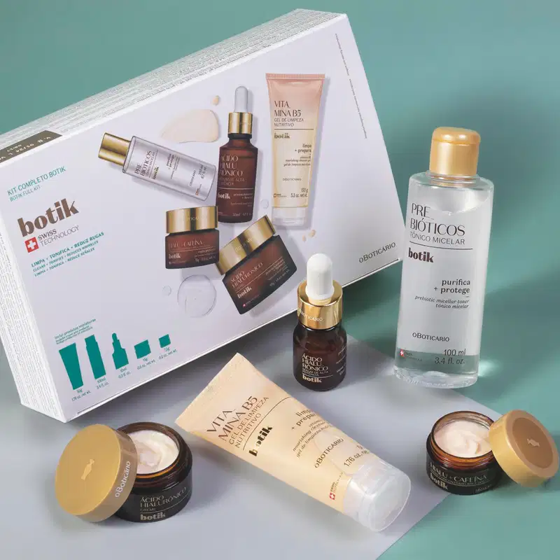 Mini Kit Completo Skincare Botik (5 itens)