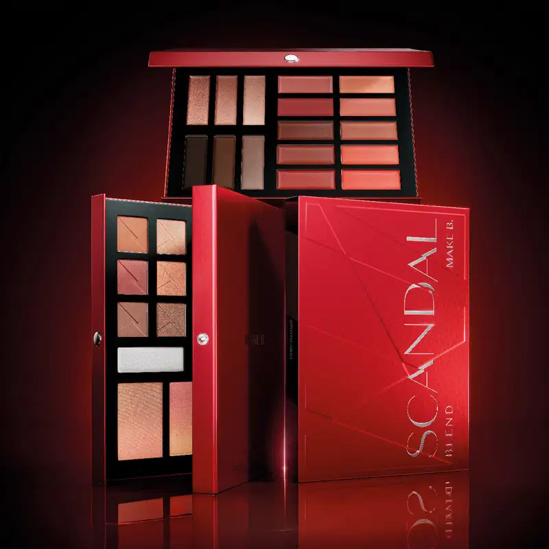 Paleta De Maquiagem Multifuncional Make B. Scandal Blend 55,7g