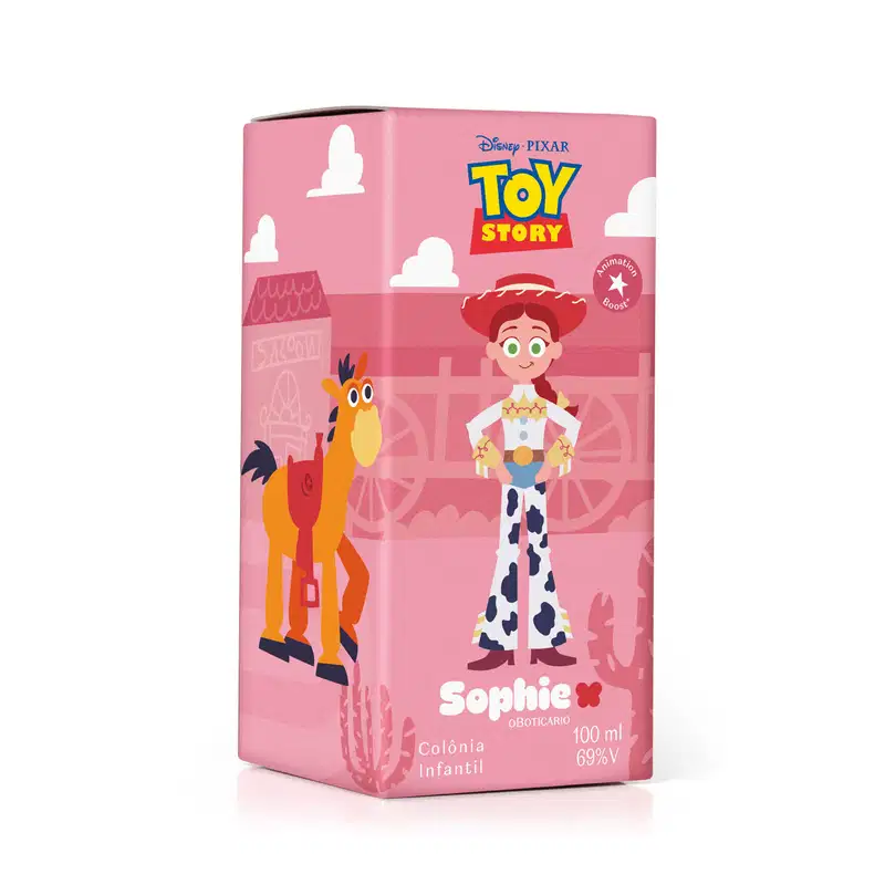 Colônia Infantil Toy Story Sophie Vaqueira Valente 100ml