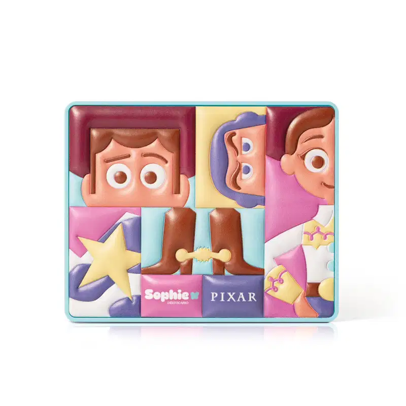 Paleta De Maquiagem Multifuncional Sophie Toy Story Memórias Felizes 10g