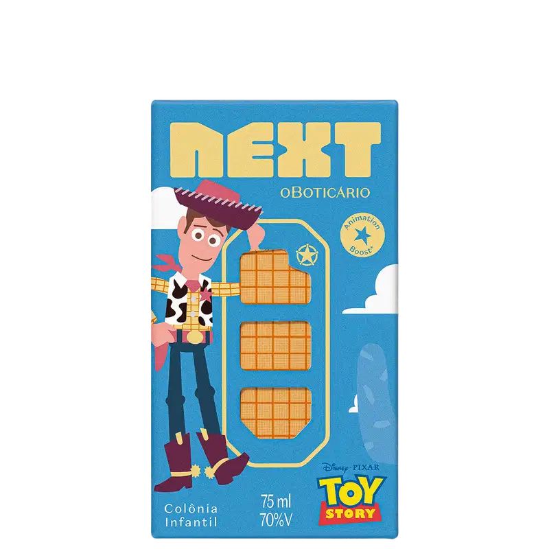 Next Toy Story Boost Xerife o Boticário - Colônia Infantil 75ml