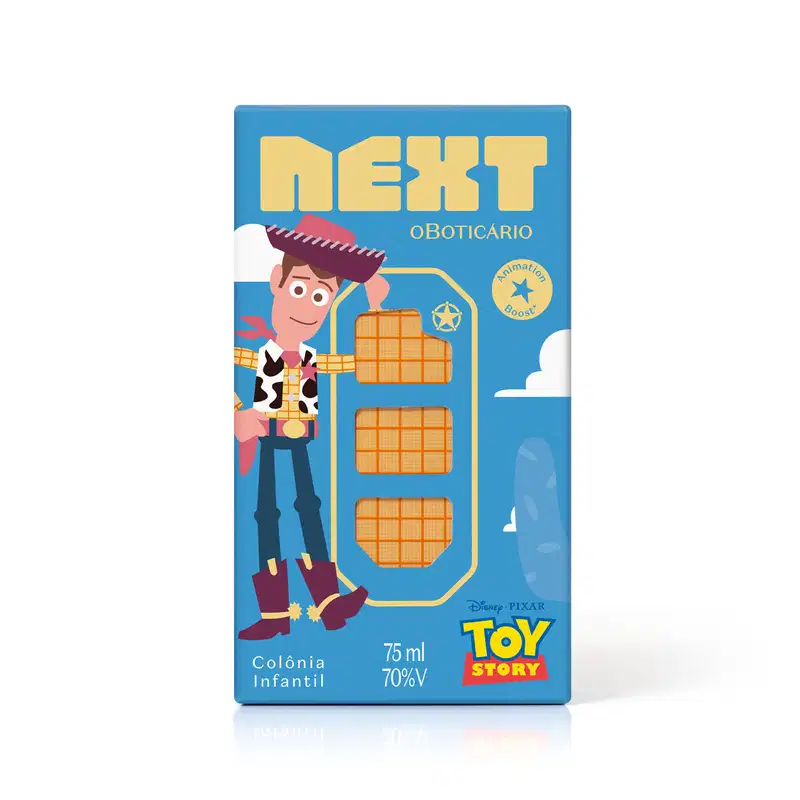 Colônia Infantil Toy Story Next Rodeio do Xerife 75ml