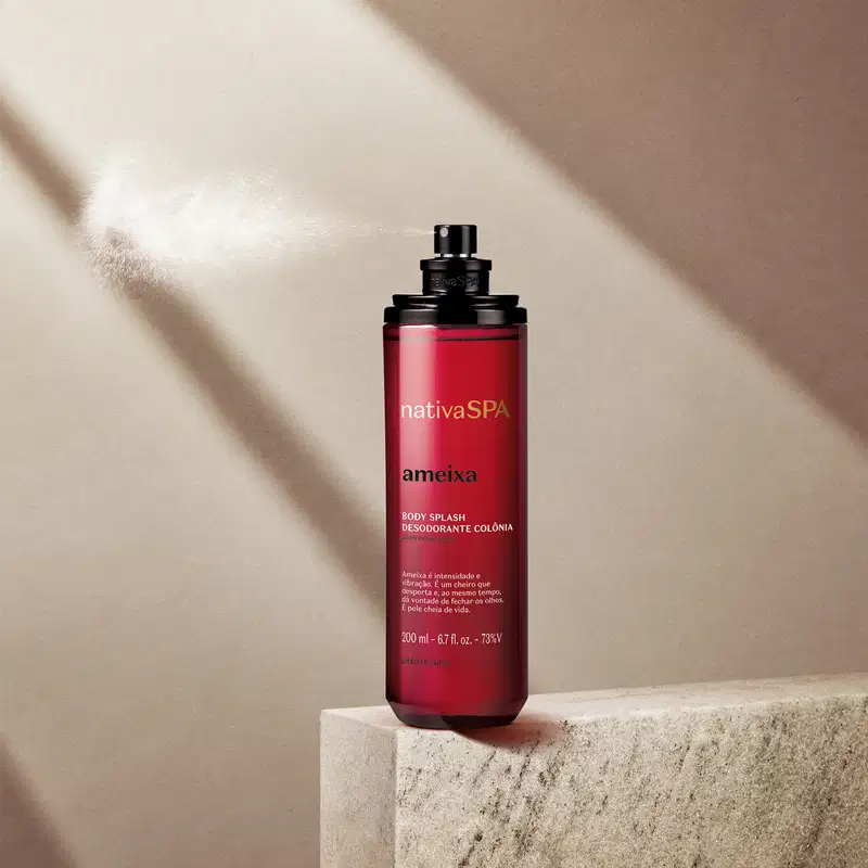 Body Splash Desodorante Colônia Nativa Spa Ameixa Negra 200ml