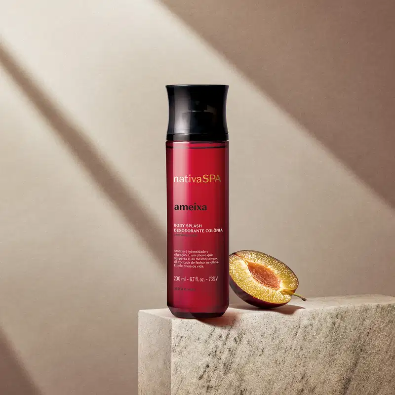 Body Splash Desodorante Colônia Nativa Spa Ameixa Negra 200ml