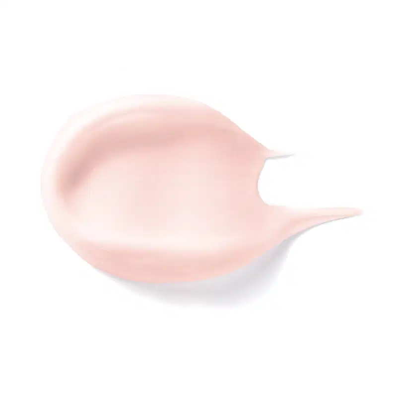 Imagem da textura suave e cremosa de creme acetinado corporal L'eau de Lily Soleil, com acabamento brilhante e superfície lisa, em tons de bege claro.