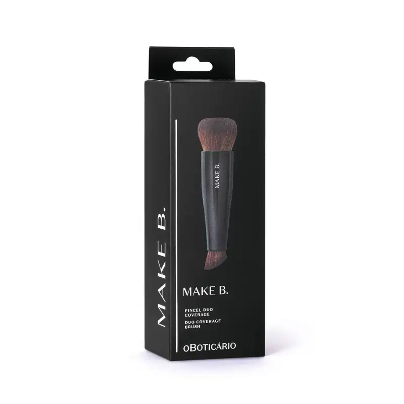 Pincel Multifuncional Make B. Duo Coverage