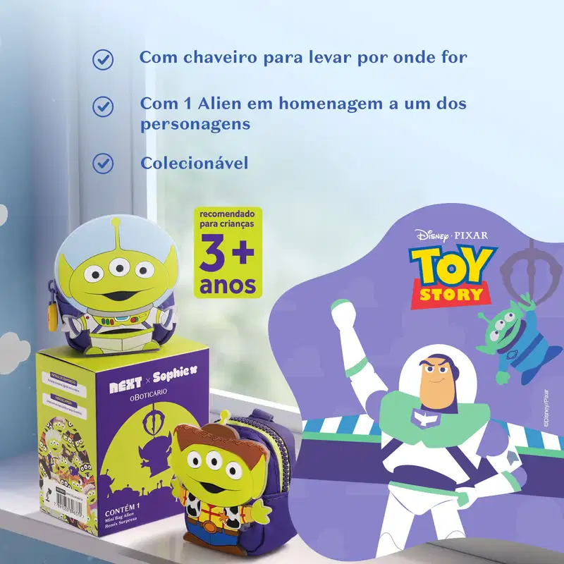 Mini Bag Alien Remix Surpresa