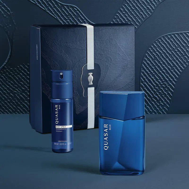 Kit Presente Dia Dos Pais Quasar Blue (2 itens)