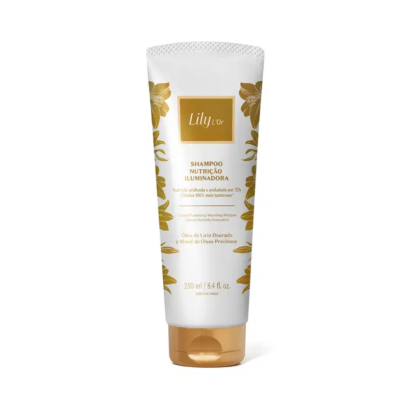 Shampoo Nutrição Iluminadora Lily L’Or 250ml