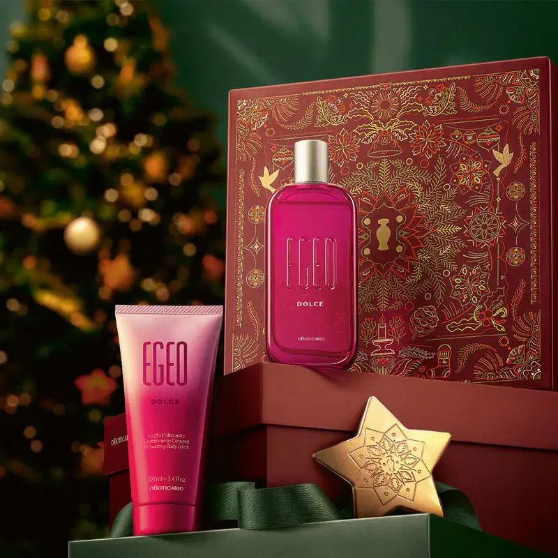 Kit Presente Natal Egeo Dolce (2 itens)
