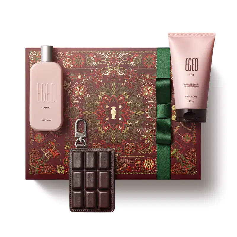 Kit Presente Natal Egeo Choc (3 itens)