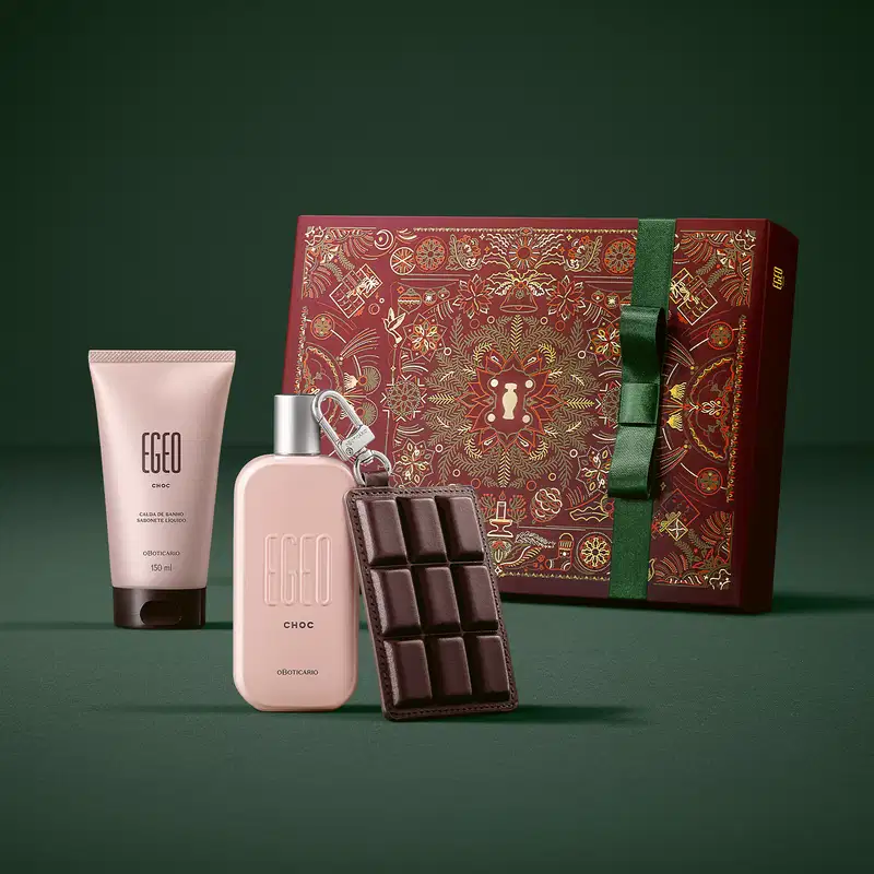 Kit Presente Natal Egeo Choc (3 itens)